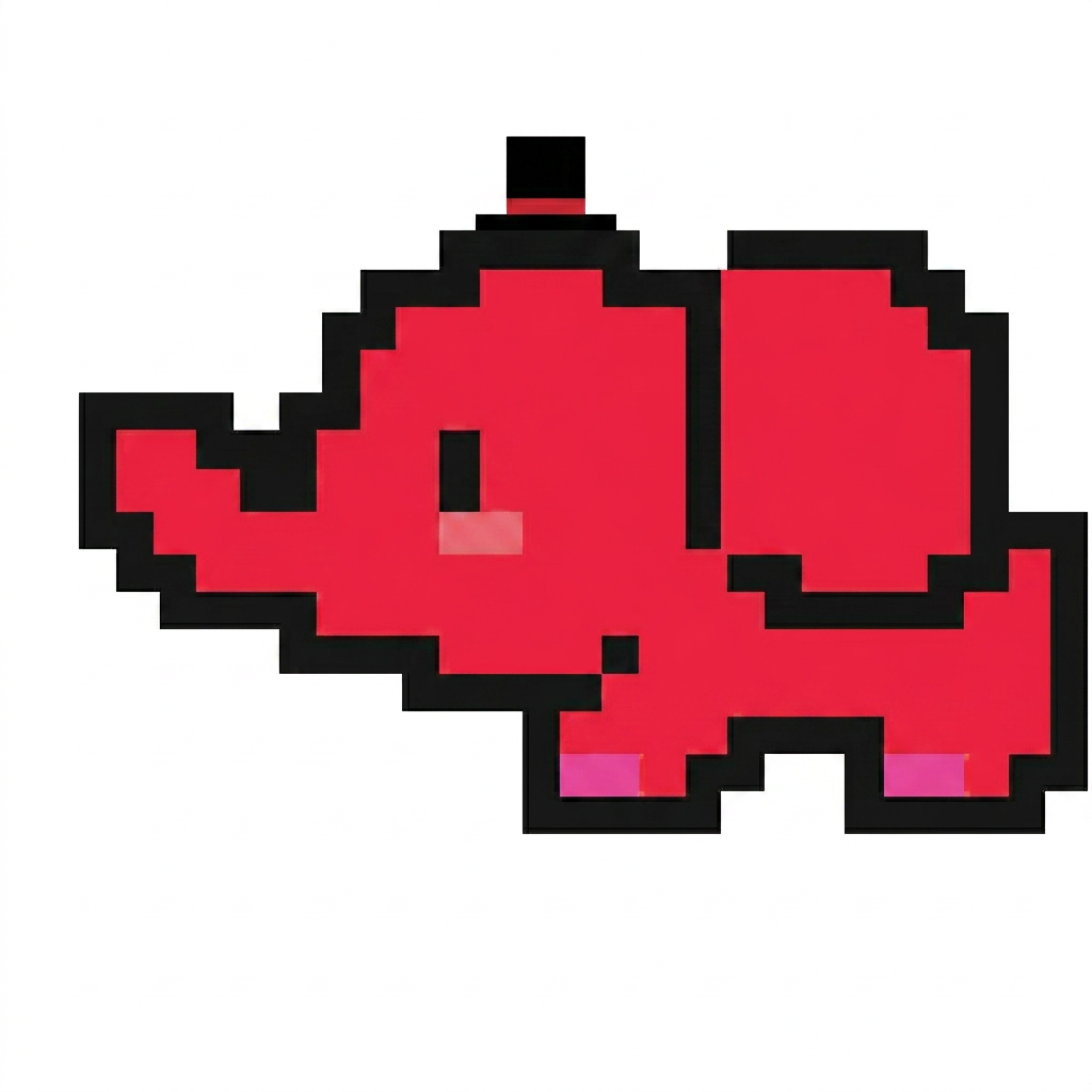 Eephing $epeg — 10kpixelated elephants. Token & NFT in one.